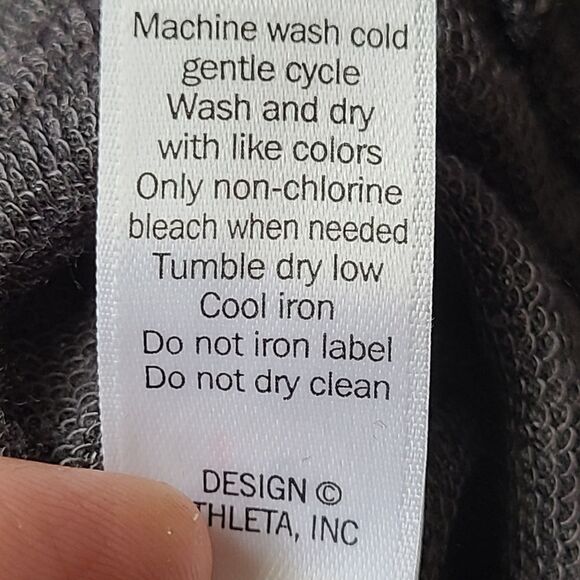 ATHLETA Marled Gray Cowl Neck Sweater Sz Small - Picture 12 of 12